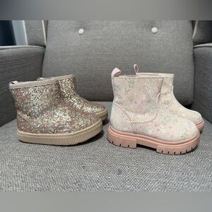 Cat & Jack Toddler Girls Boots Bundle Size 5